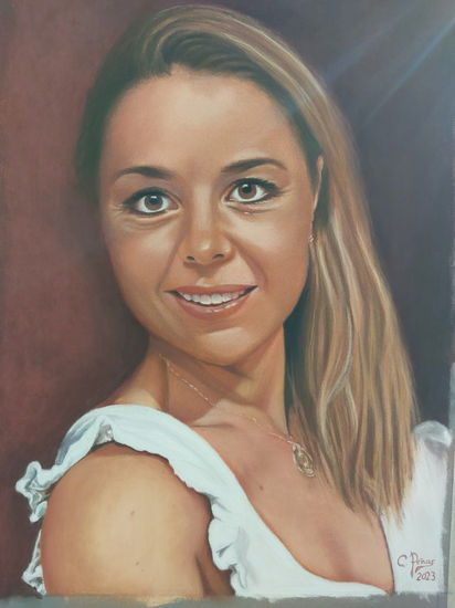 ELLIS Pastel Paper Portrait