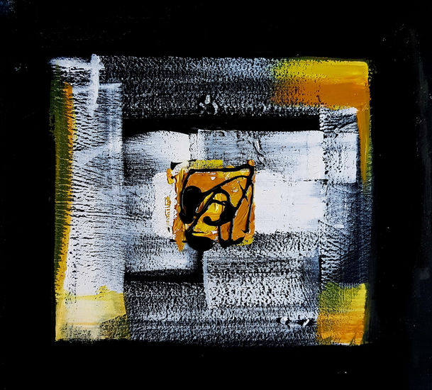 cuadrado amarillo Acrylic Panel Others