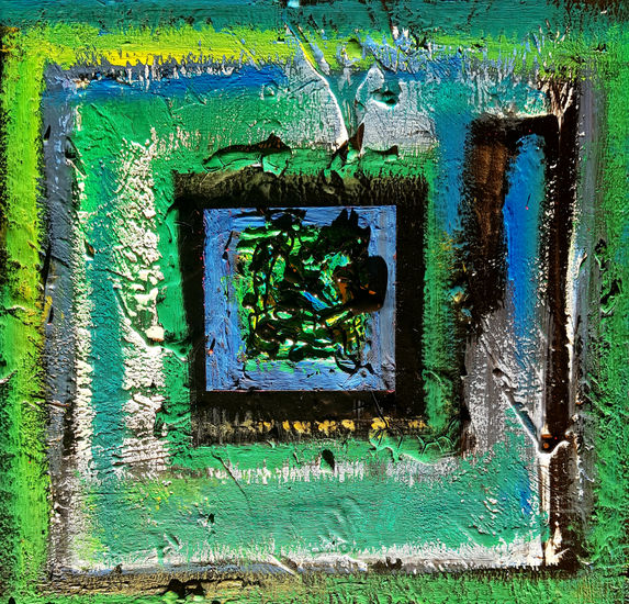 cuadrangular verde Acrylic Panel Others