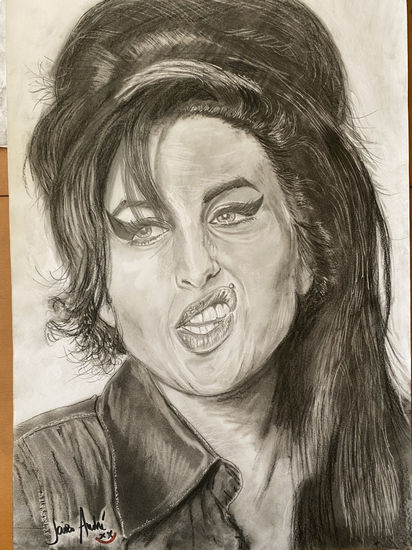 Amy Winehouse Mixed Media