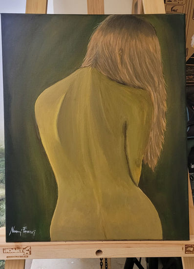 Erotismo Acrylic Canvas Nude Paintings