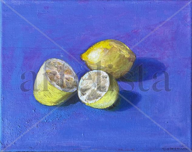 Lemonade Oil Canvas Still Life Paintings