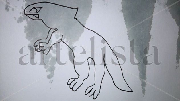 Dinosaur simple arts