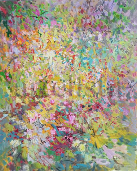 Garden  1262 Acrylic Canvas Others