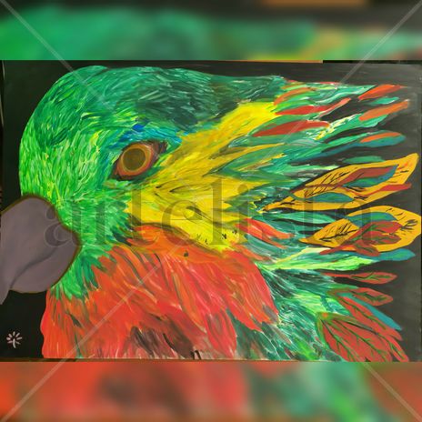 Loro Pecho Rojo