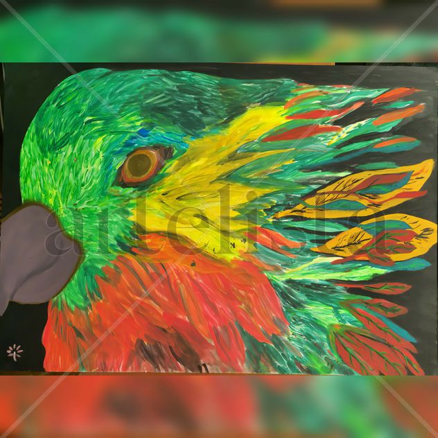Loro Pecho Rojo