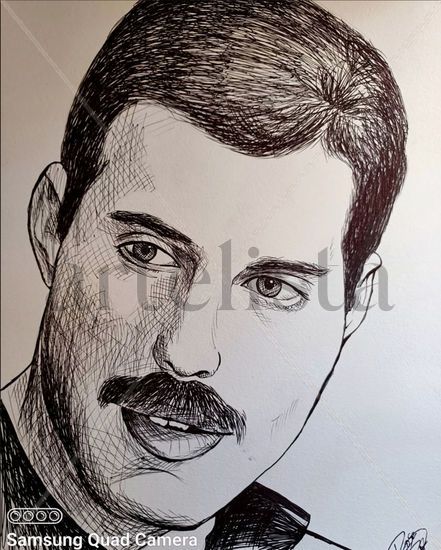 Freddie Mercury Rotulador