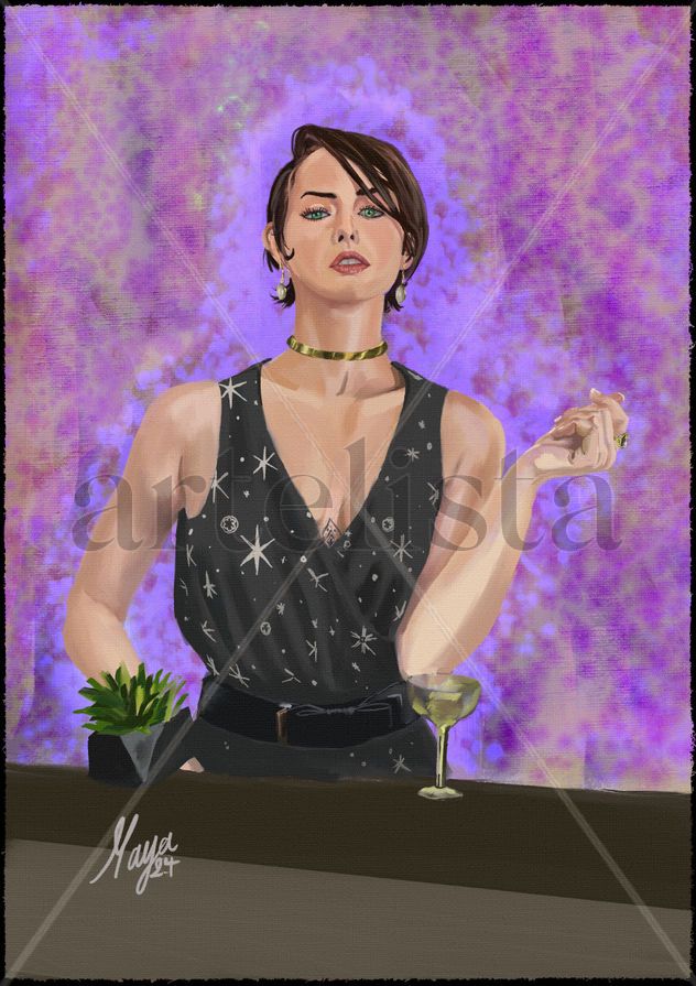 Glamourous portrait