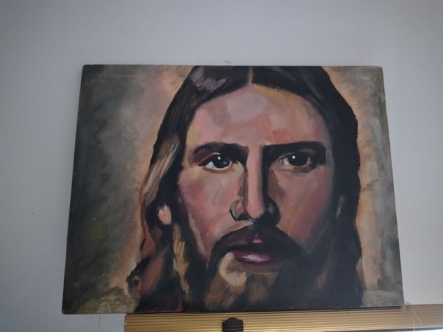 Jesucristo Acrílico Lienzo Retrato