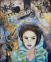 Mujer Musica Woman Painting Arte Pop