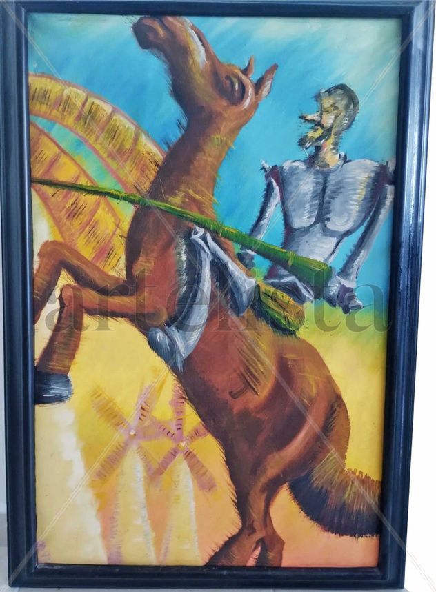 Don Quijote y los molinos