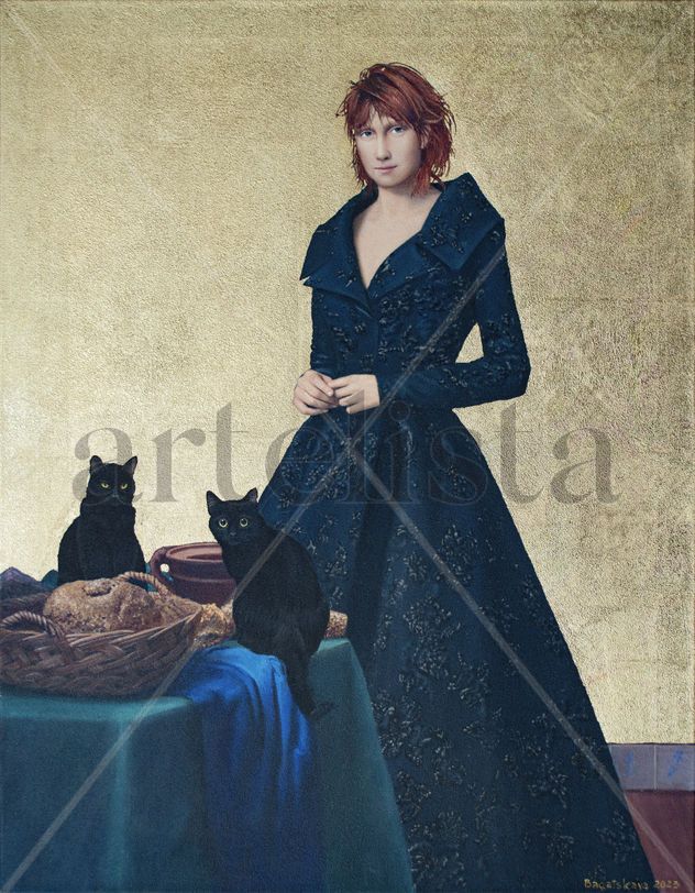 Contemporary portrait "Feast"