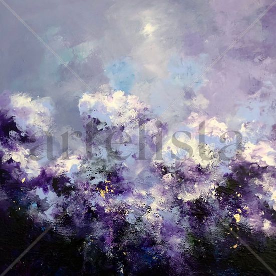 Flores Acrylic Canvas Floral Painting