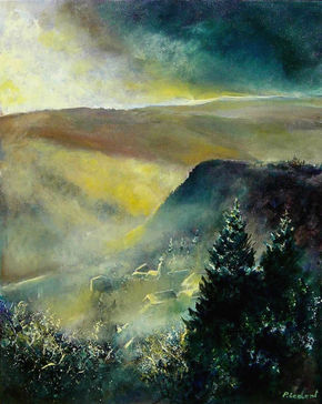 Mist in the valley