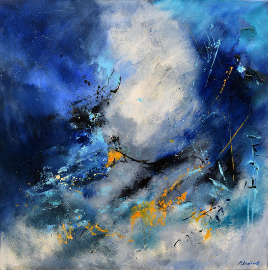 Blue cloud Oil Canvas Others