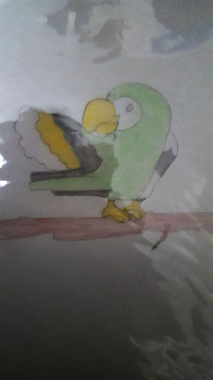 Pajaro exotico Pencil