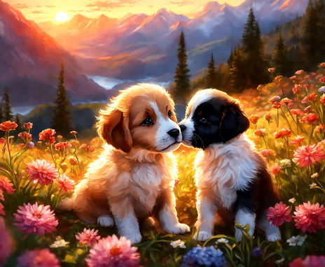 Dos perritos en el...