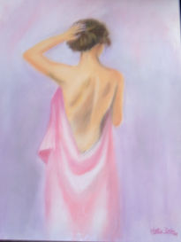 Desnudo en pastel