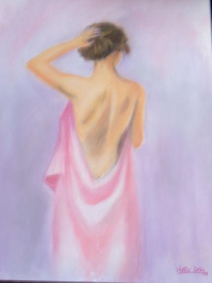 Desnudo en pastel