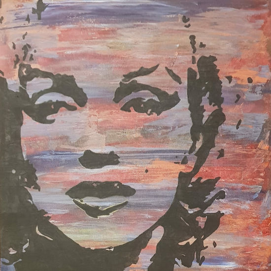 MARILYN 1 Acrylic Canvas Figure Painting