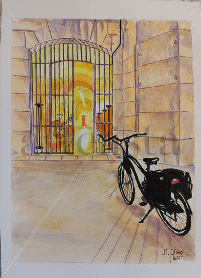 Bicicleta Mixed Media