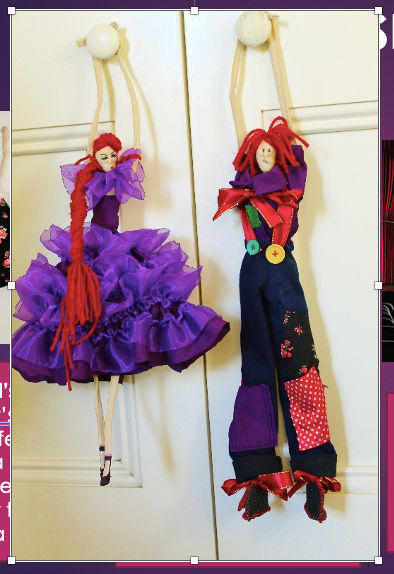 Door hanging dolls - Epiphany Minime