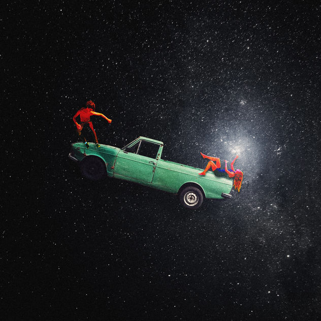 Viaje espacial en furgoneta