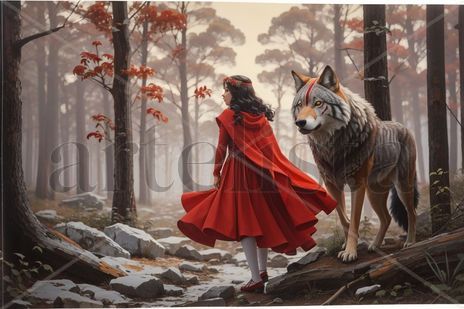 Caperucita y el lobo
