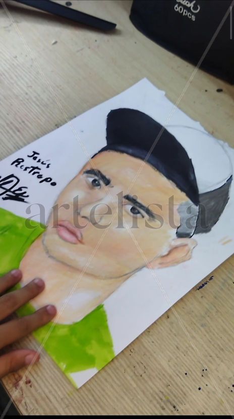 Dibujo de Jesús...