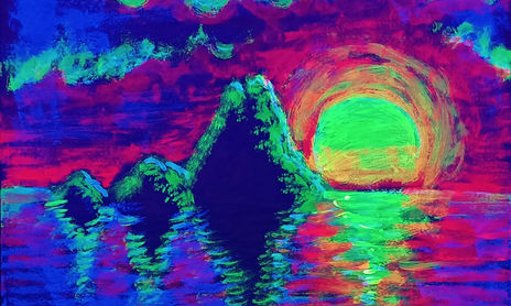 Pintura fluorescente