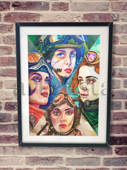 aviadoras Mixed Media