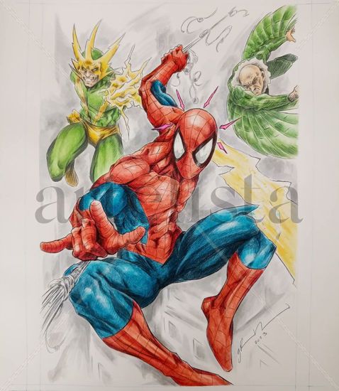 Marvel Spider-Man Watercolour Paper Others