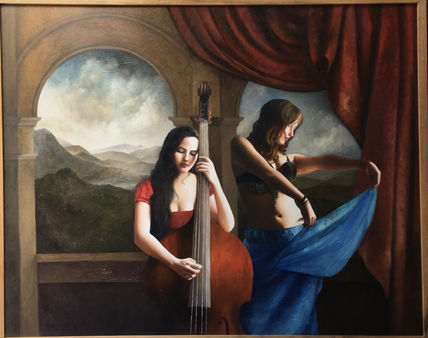 Chelista y bailarina