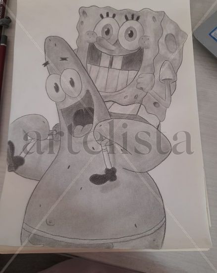 Bob Esponja y Patricio Pencil