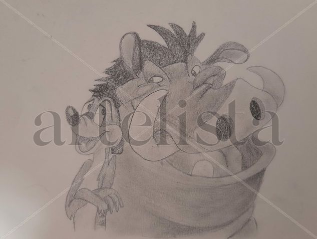 Timon y Pumba Pencil