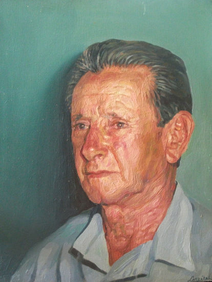 Don pipo, legado de 103 años Óleo Lienzo Retrato