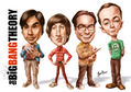 Caricatura Big bang theory