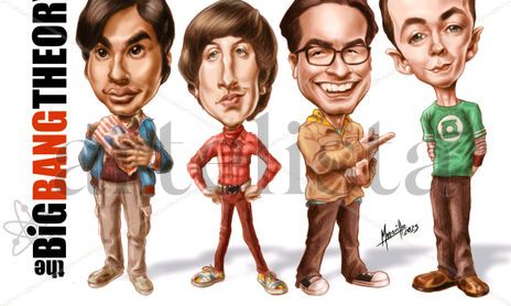 Caricaturas de famosos