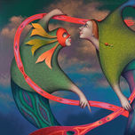Pinturas originales sobre lienzo de algodon thumbnail 1