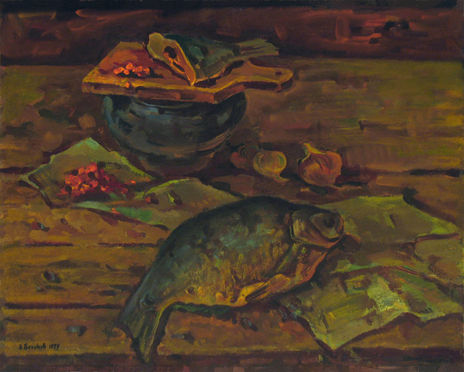 Still life with pot