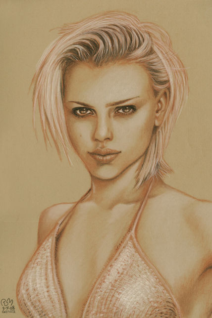 Retrato de Scarlett...