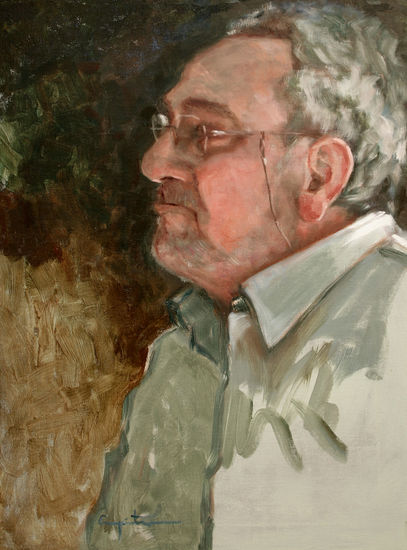 EL ABUELO Óleo Lienzo Retrato