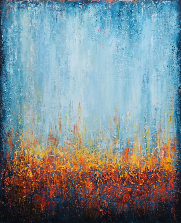 Abstract Sunset Landscape XIX