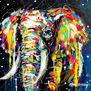 Colorful elephant