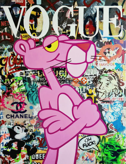 PINK PANTHER VOGUE Acrylic Panel Others