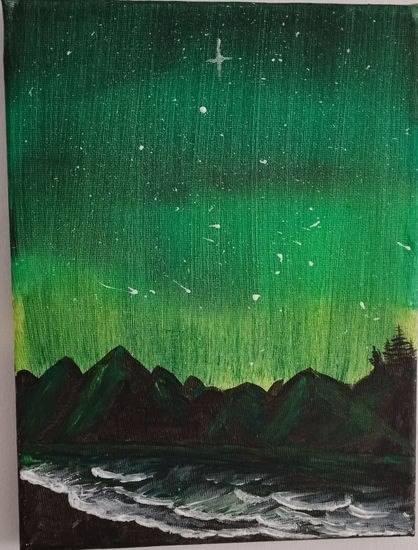 Aurora Acrylic Canvas Landscaping