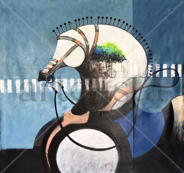 Bernardo Nieves, Titulo Equus (Torso Azul)