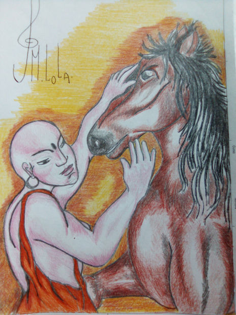 Mujer y caballo
