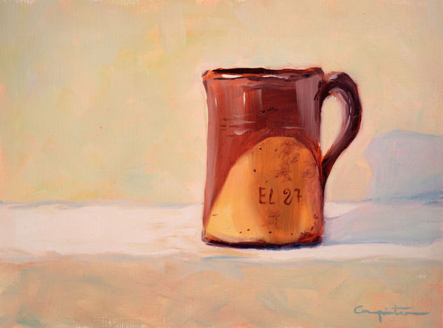 El 27 Oil Paper Still Life Paintings