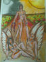 Mujer y angeles